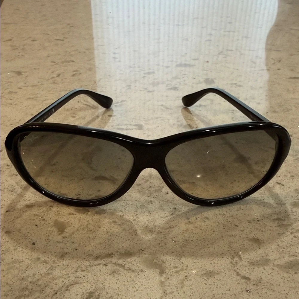 Ray-Ban Vintage Glossy Black Sunglasses